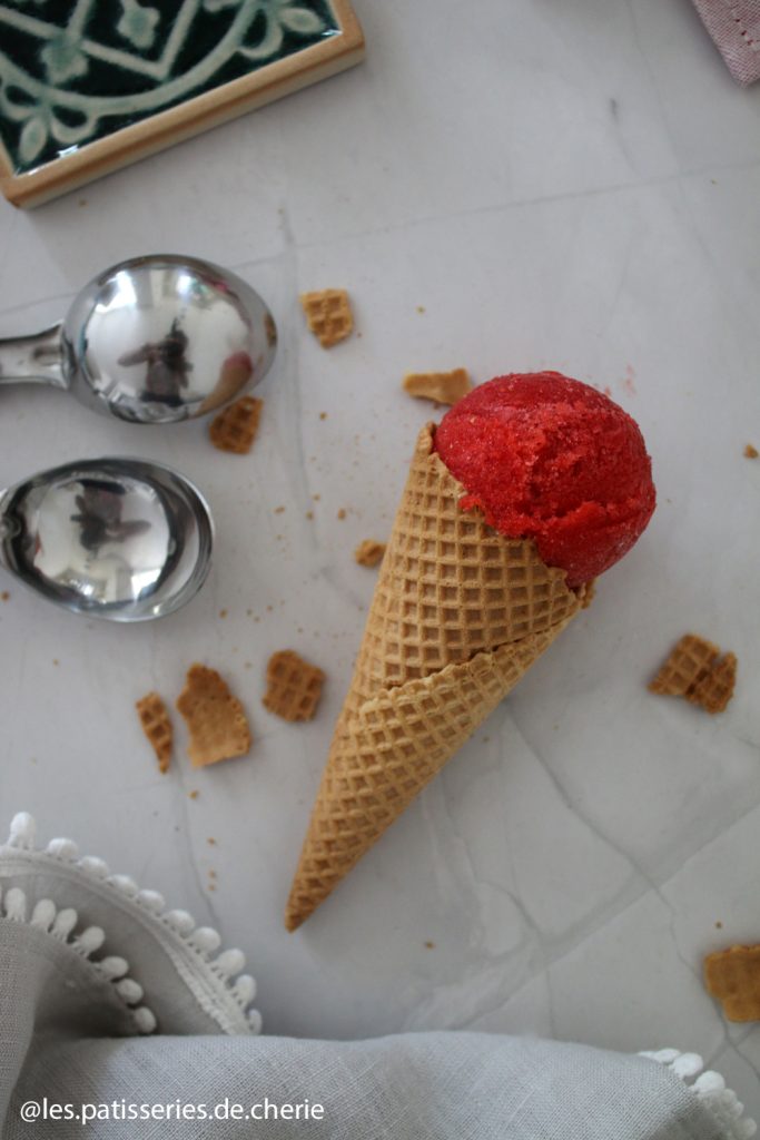 glace fraise