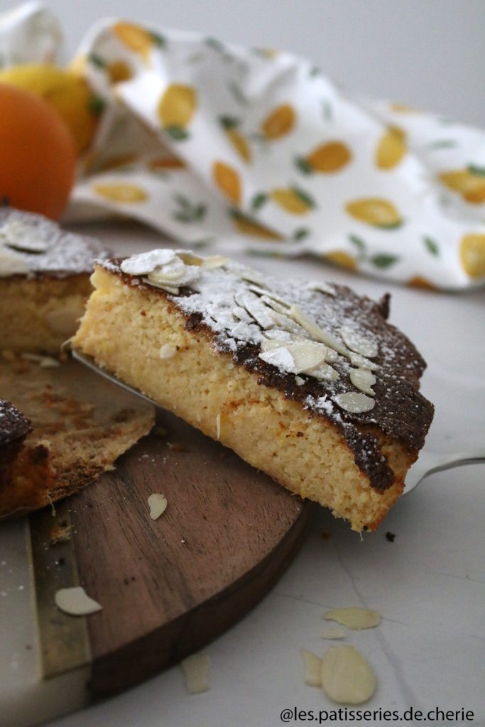 gateau sicilien orange amandes
