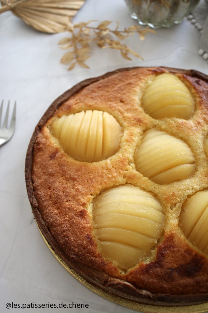recette tarte amandine poire chocolat