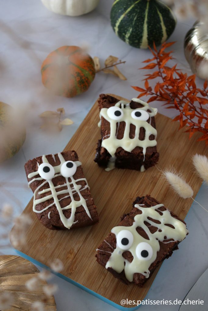 recette des brownies au chocolat pour halloween