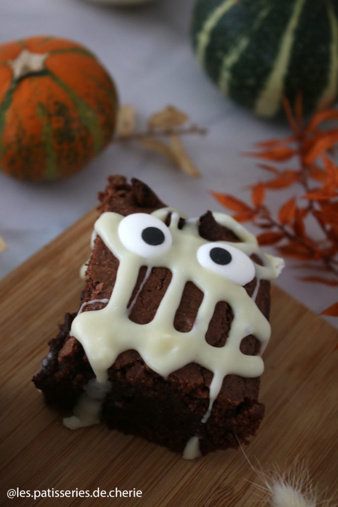 brownies monstres pour halloween