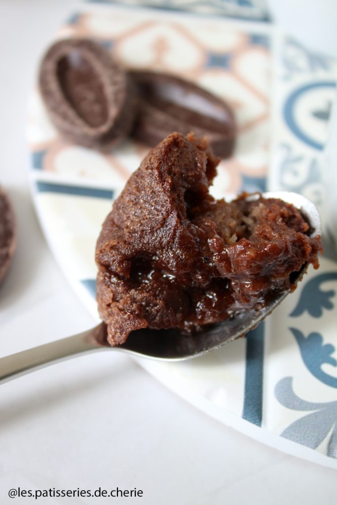 coeur coulant au chocolat
