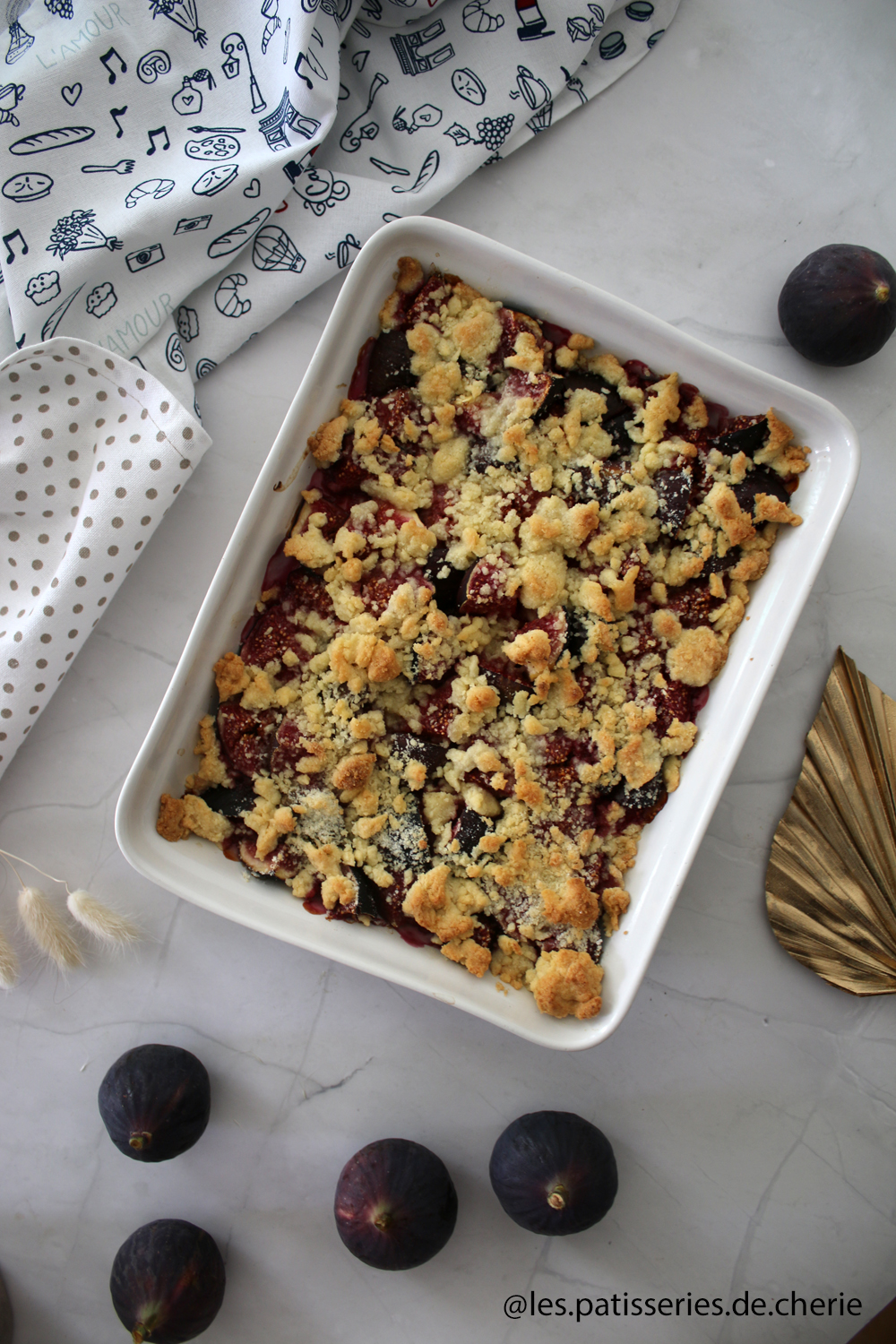 crumble figues