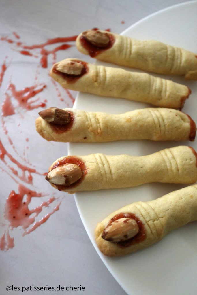 recette halloween doigts de sorcière